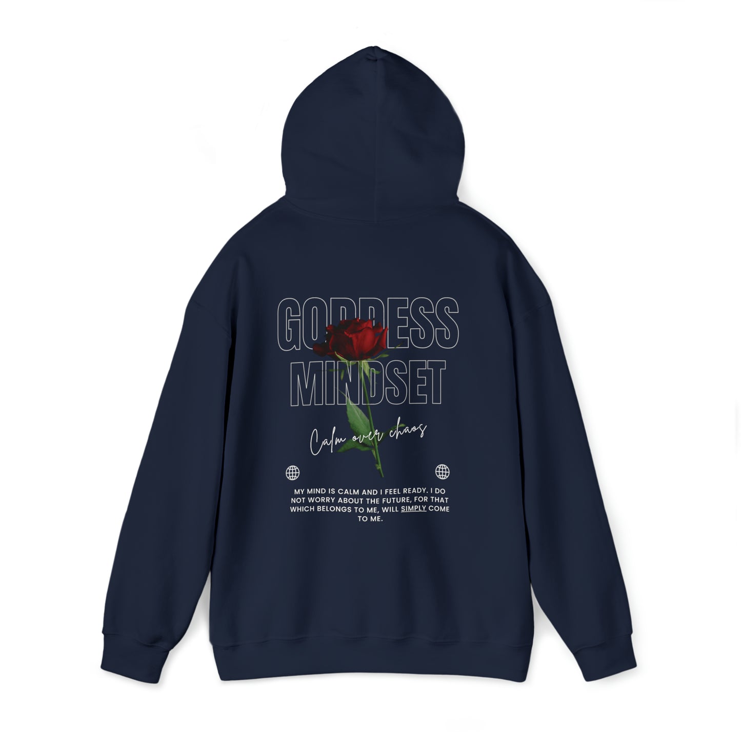 "Goddess Mindset" Hooded Sweatshirt