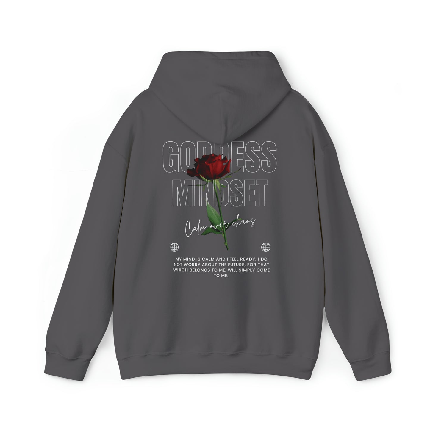 "Goddess Mindset" Hooded Sweatshirt