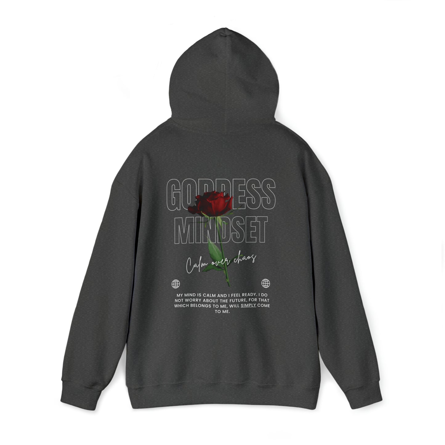 "Goddess Mindset" Hooded Sweatshirt