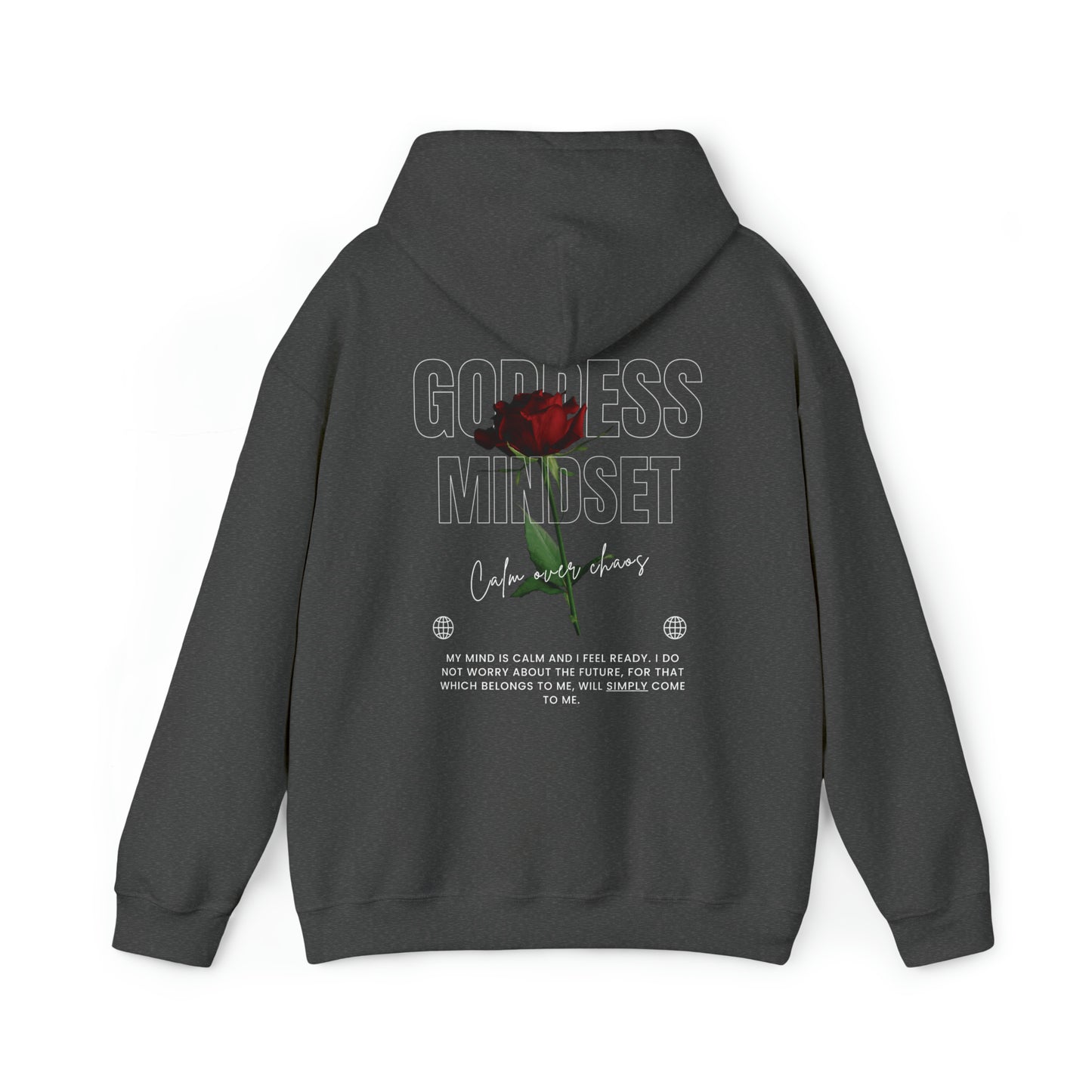 "Goddess Mindset" Hooded Sweatshirt