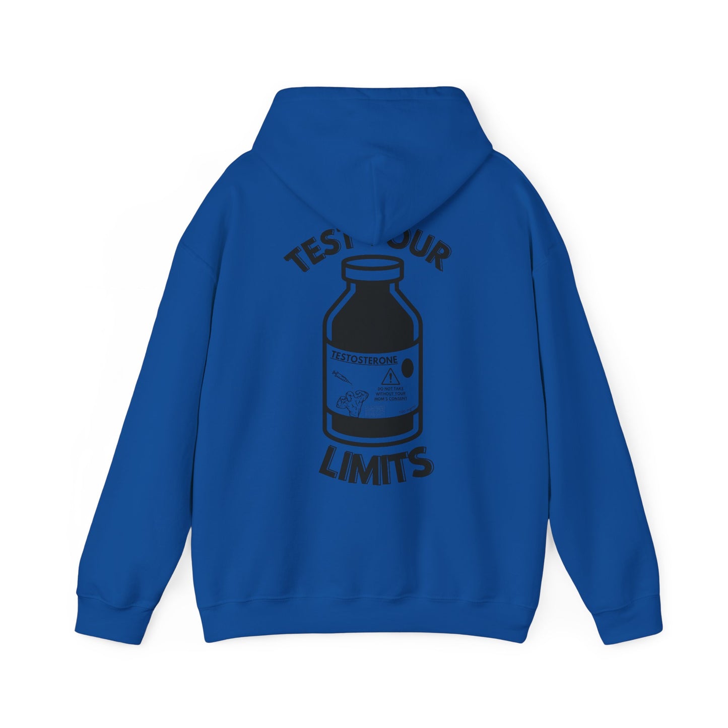 "TEST YOUR LIMITS" Hooded Sweatshirt