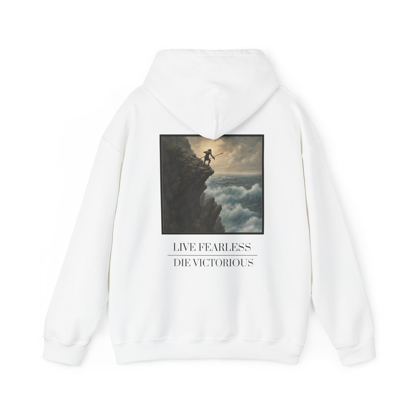 "Live Fearless" Hooded Sweatshirt