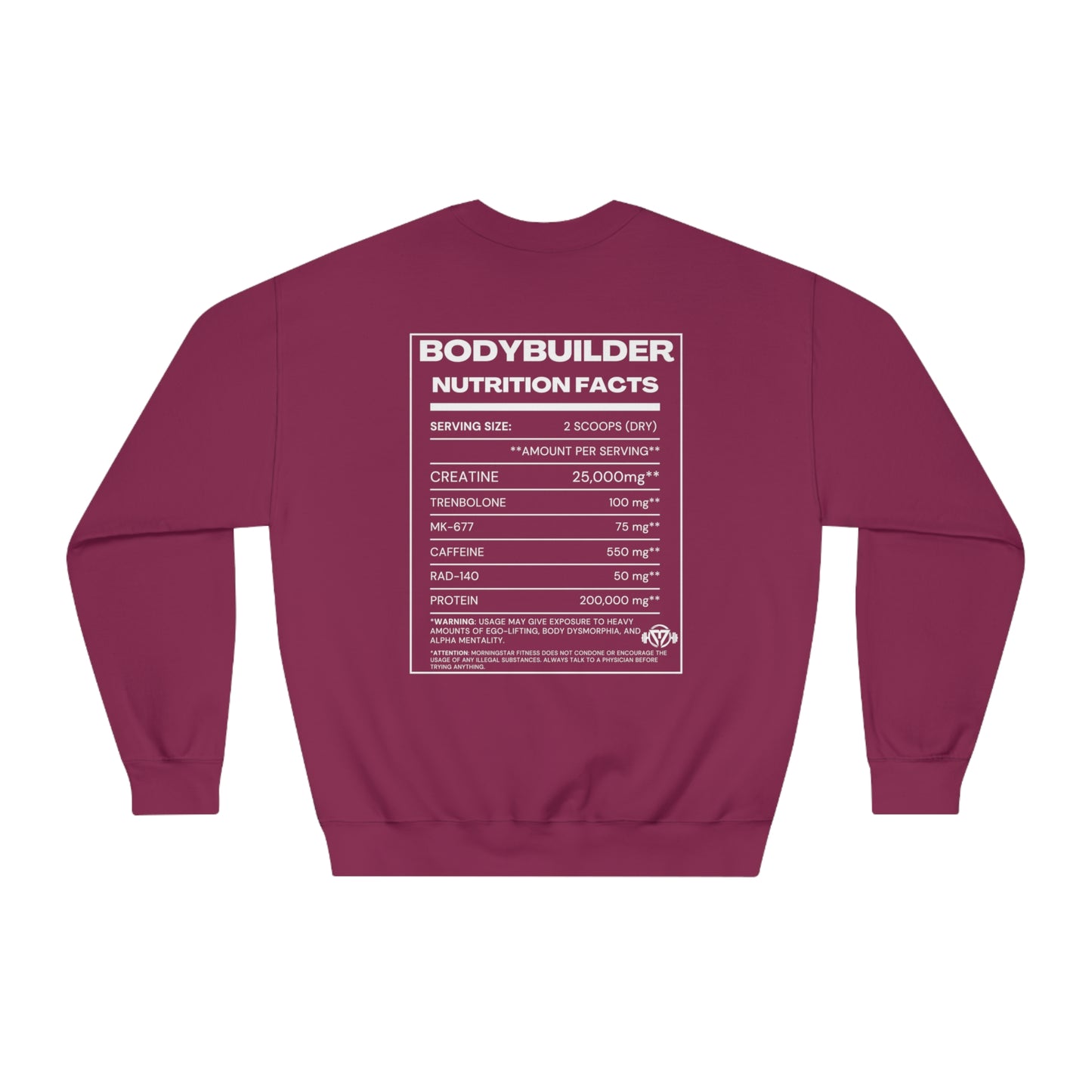 "Bodybuilder Nutrition" DryBlend Sweater