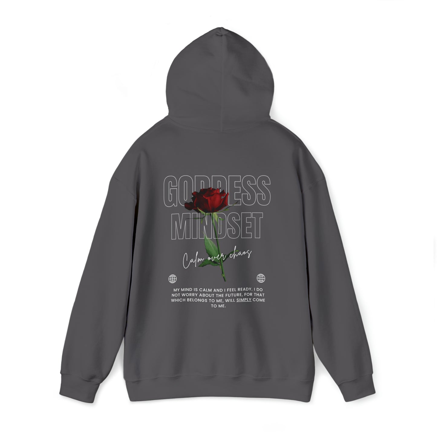 "Goddess Mindset" Hooded Sweatshirt