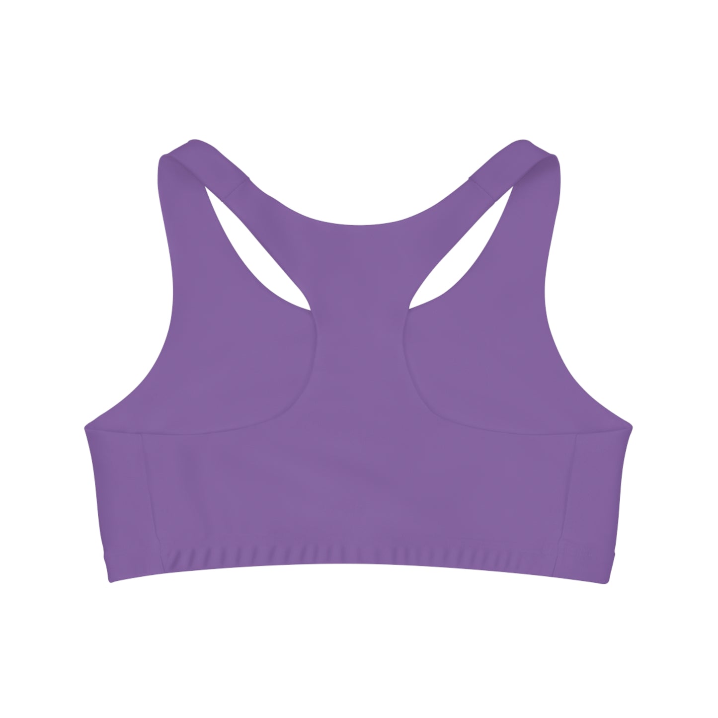 Light Purple Seamless Sports Bra