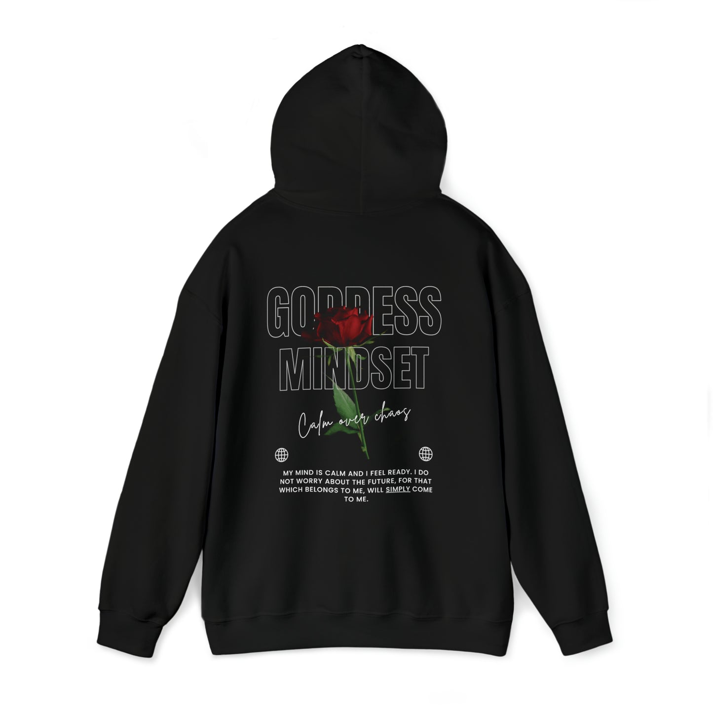 "Goddess Mindset" Hooded Sweatshirt