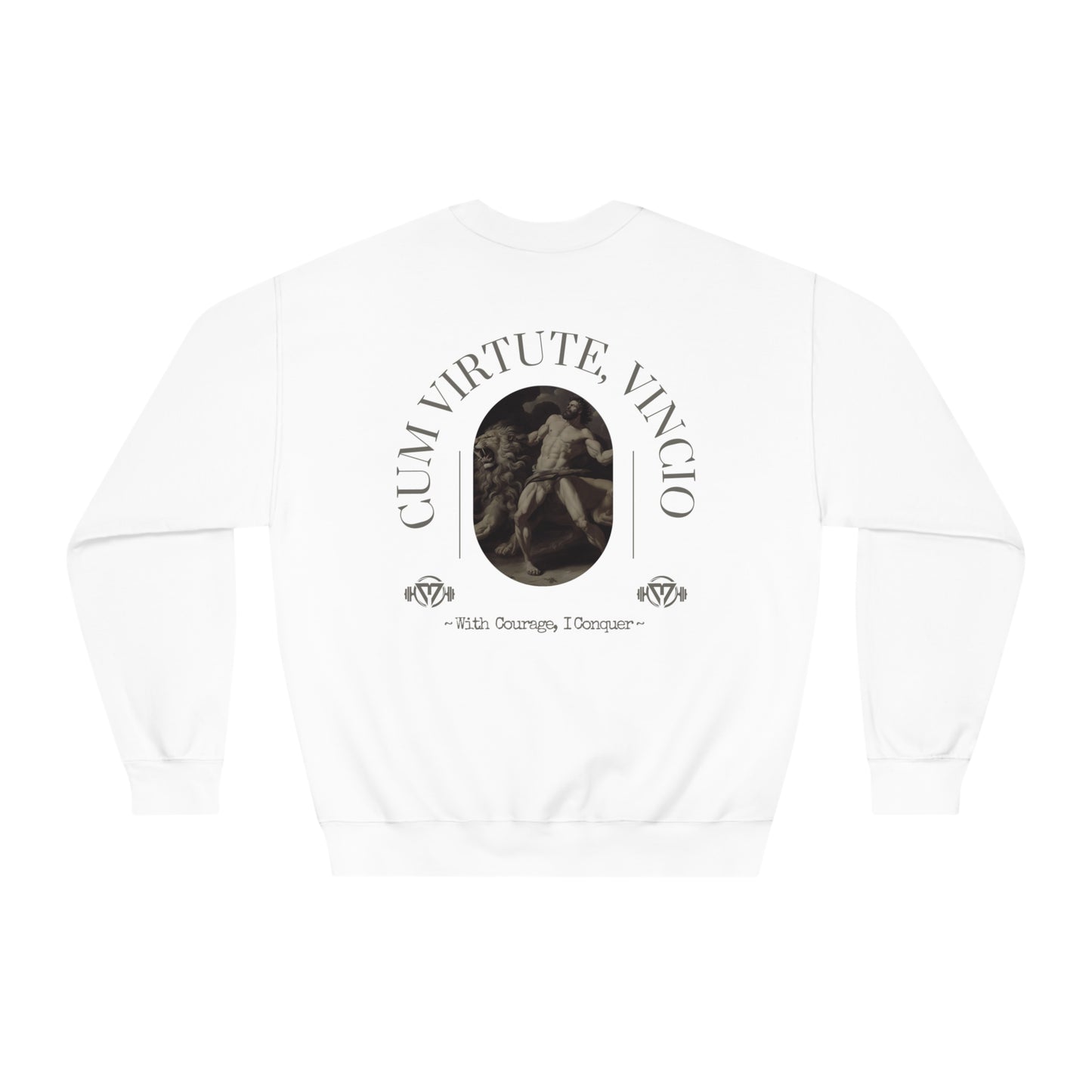 "Cum Virtute, Vincio" DryBlend Sweater