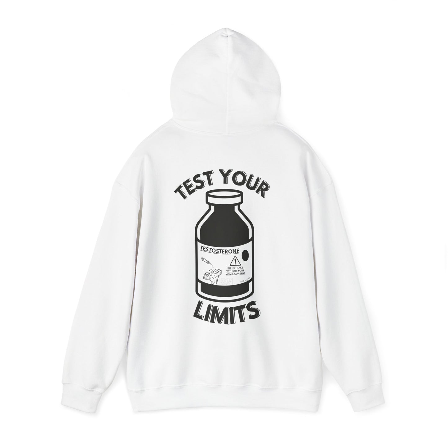 "TEST YOUR LIMITS" Hooded Sweatshirt