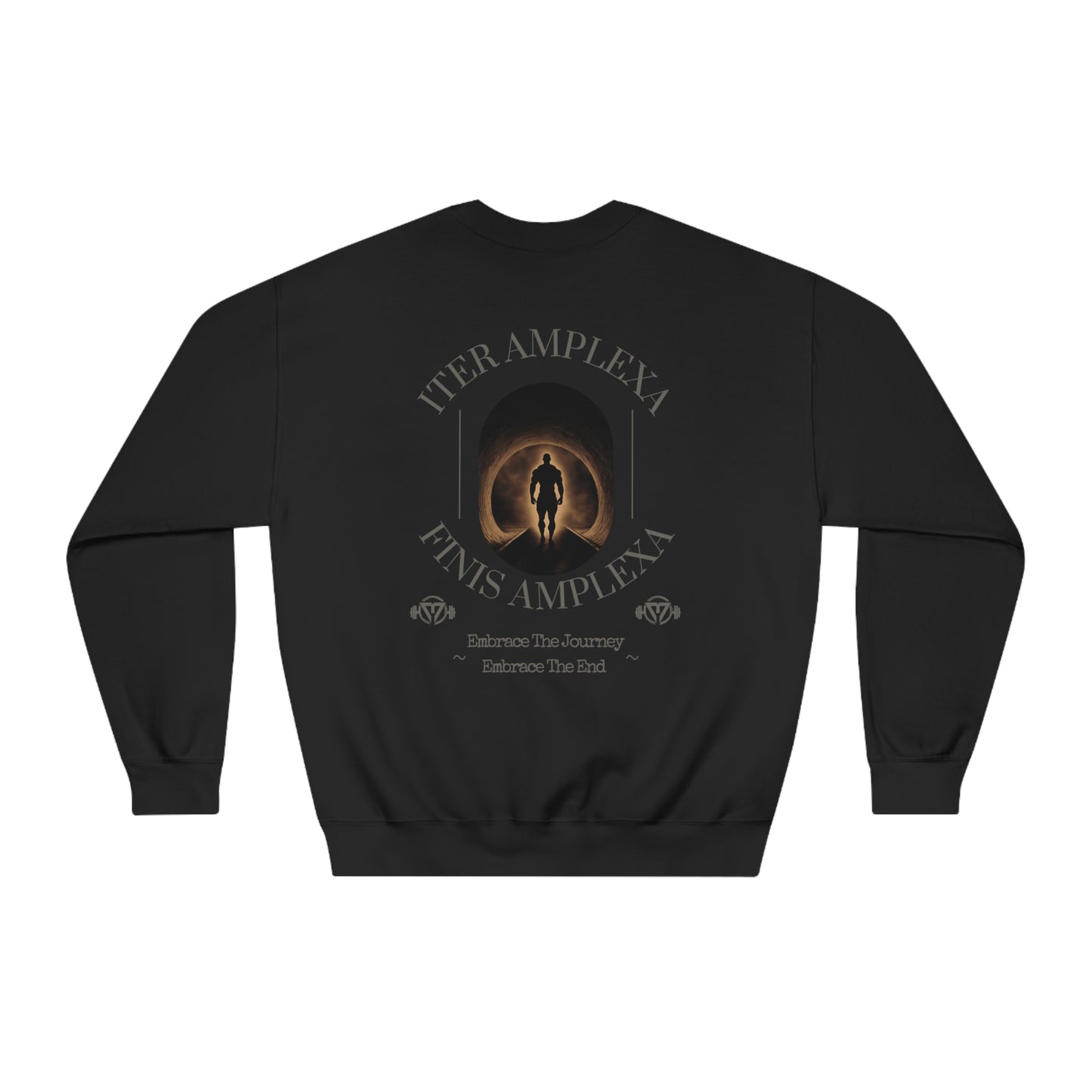 "Iter Amplexa Finis Amplexa" DryBlend Sweater