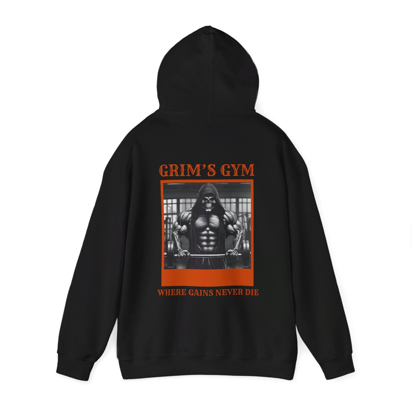 "Grim's Gym" Hooded Sweatshirt