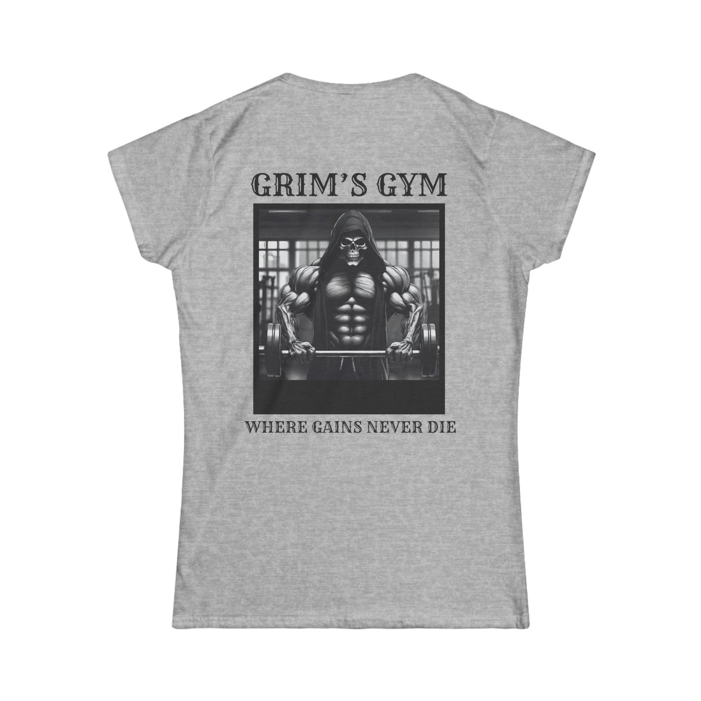 "Grim's Gym" Women's Tee