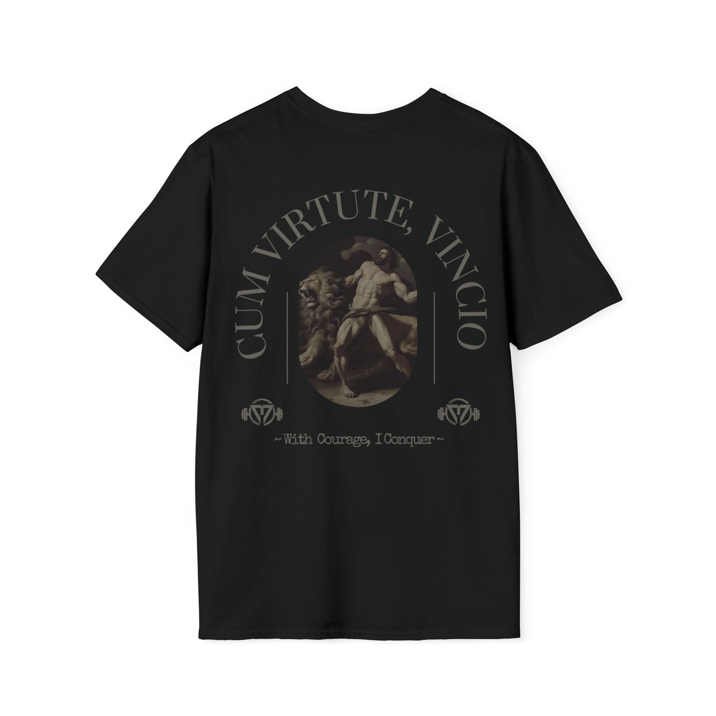 "Cum Virtute, Vincio" Men's Tee