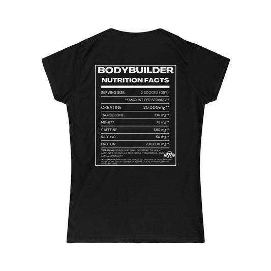 "Bodybuilder Nutrition" Women's Tee