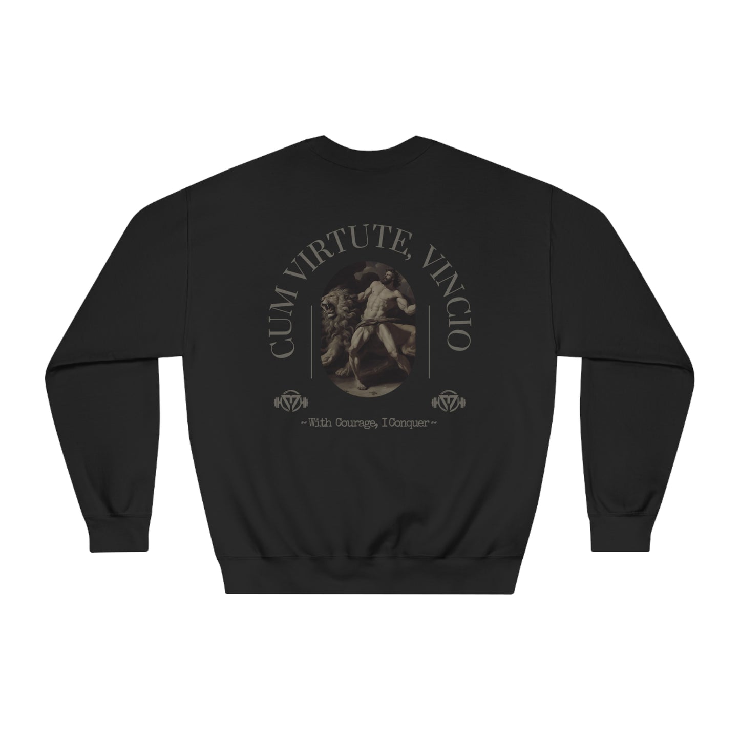 "Cum Virtute, Vincio" DryBlend Sweater