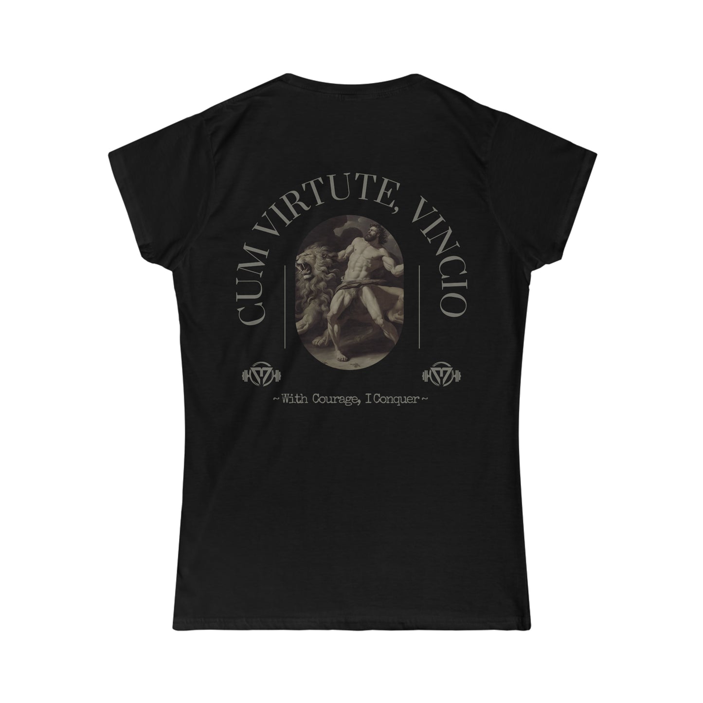 "Cum Virtute, Vincio" Women's Tee