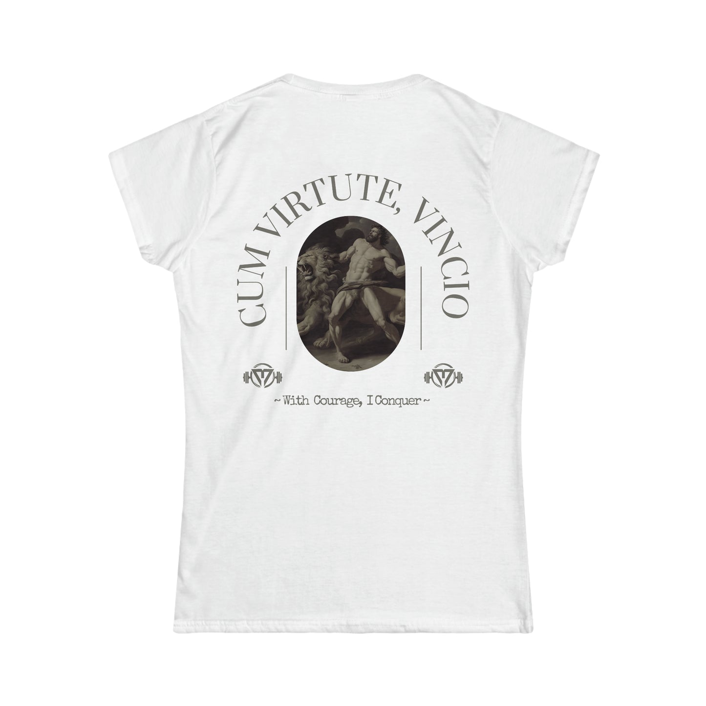 "Cum Virtute, Vincio" Women's Tee