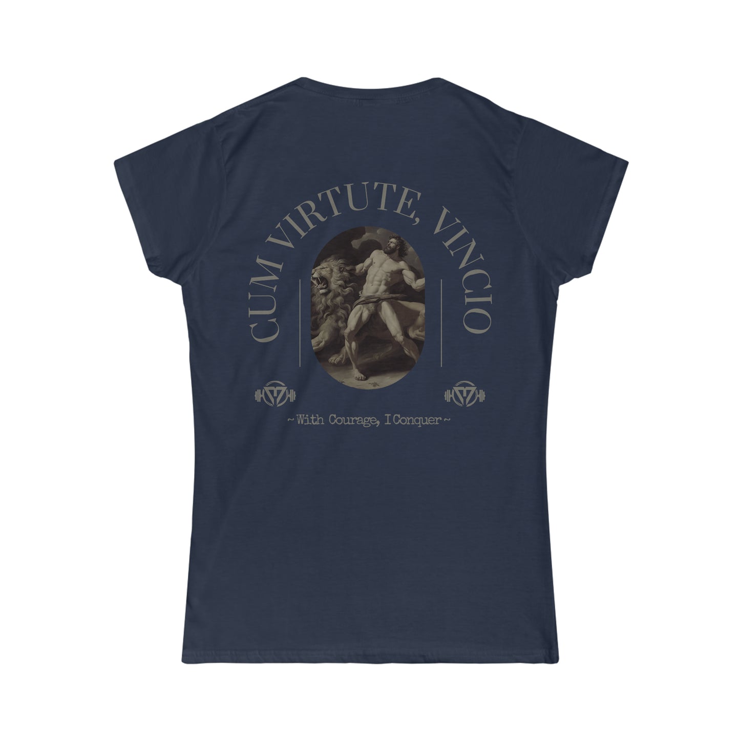 "Cum Virtute, Vincio" Women's Tee