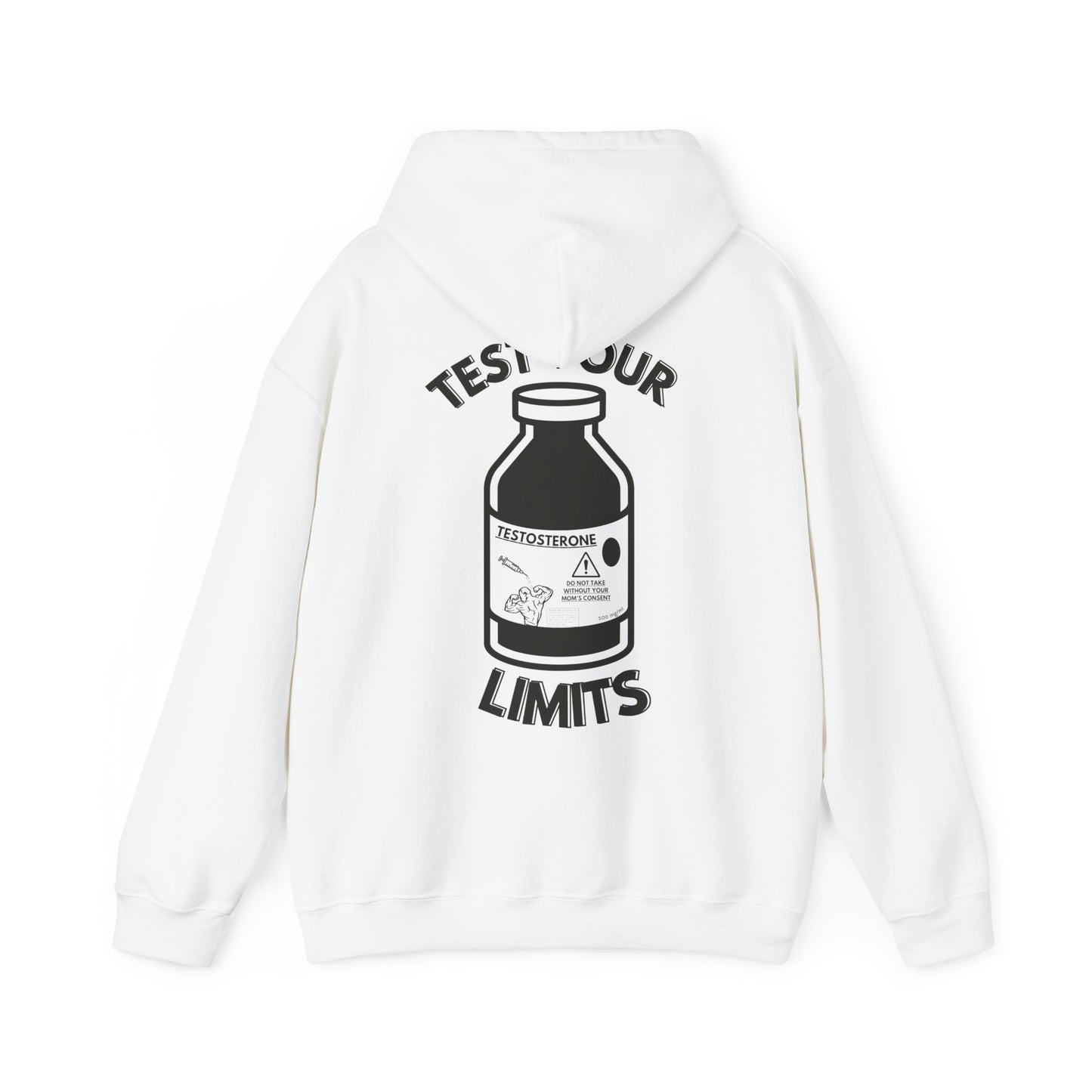 "TEST YOUR LIMITS" Hooded Sweatshirt