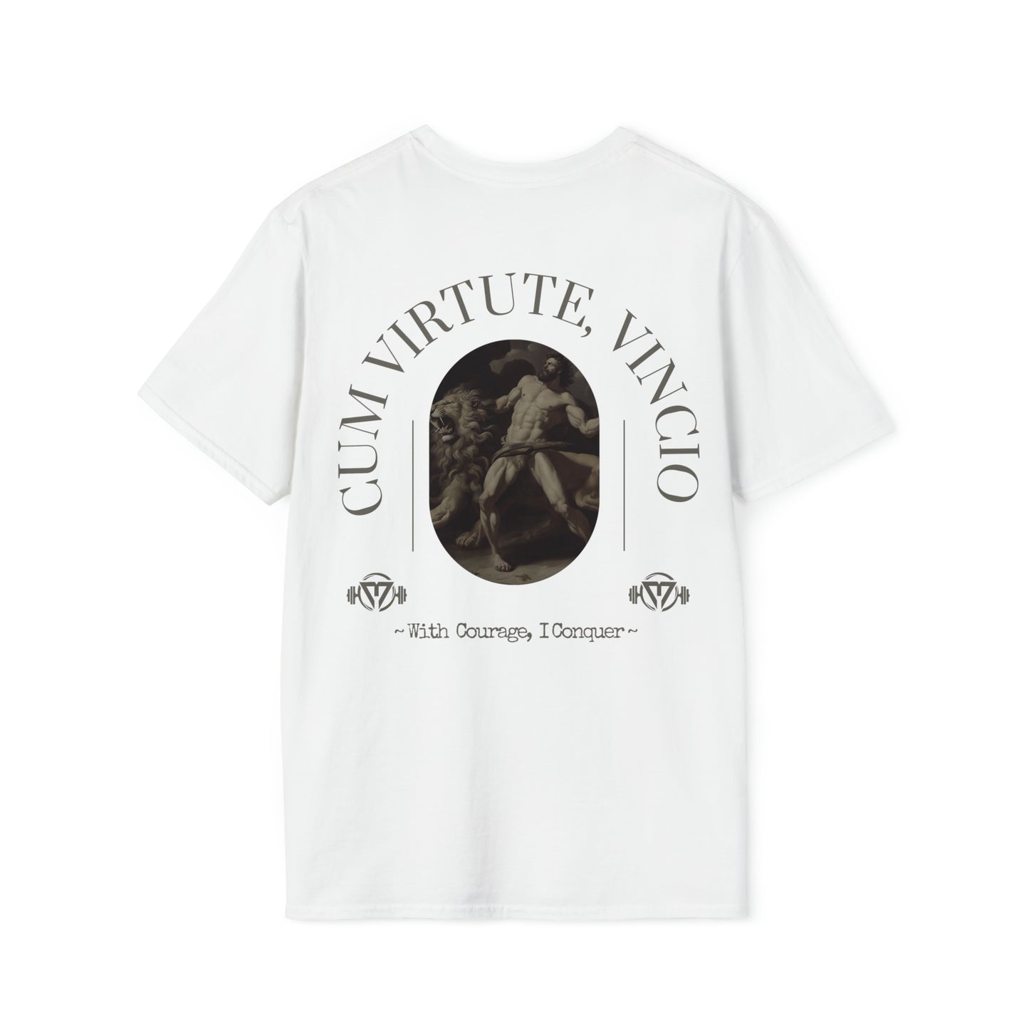 "Cum Virtute, Vincio" Men's Tee