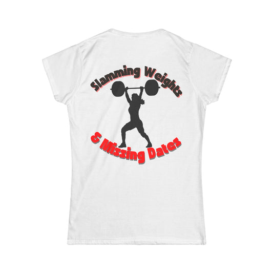 "Slamming Weights" Women's Tee