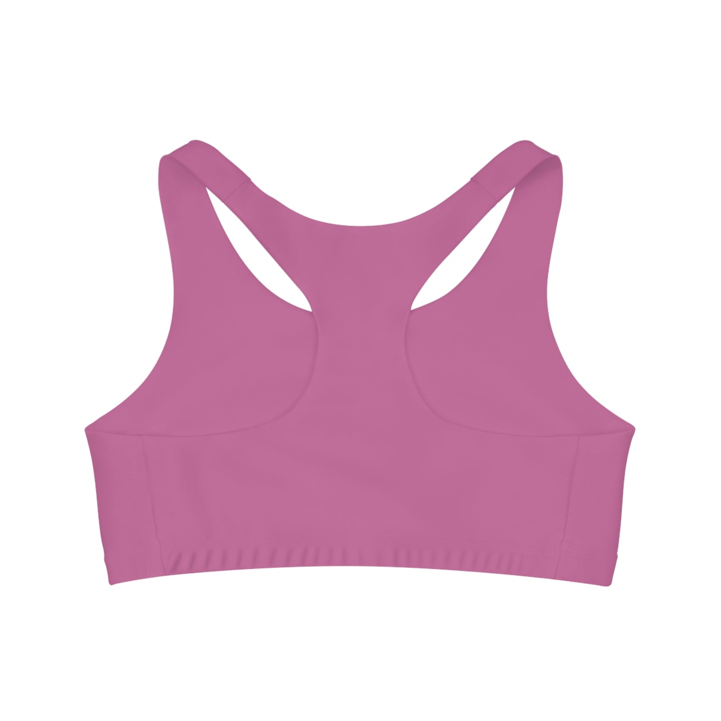 Light Pink Seamless Sports Bra