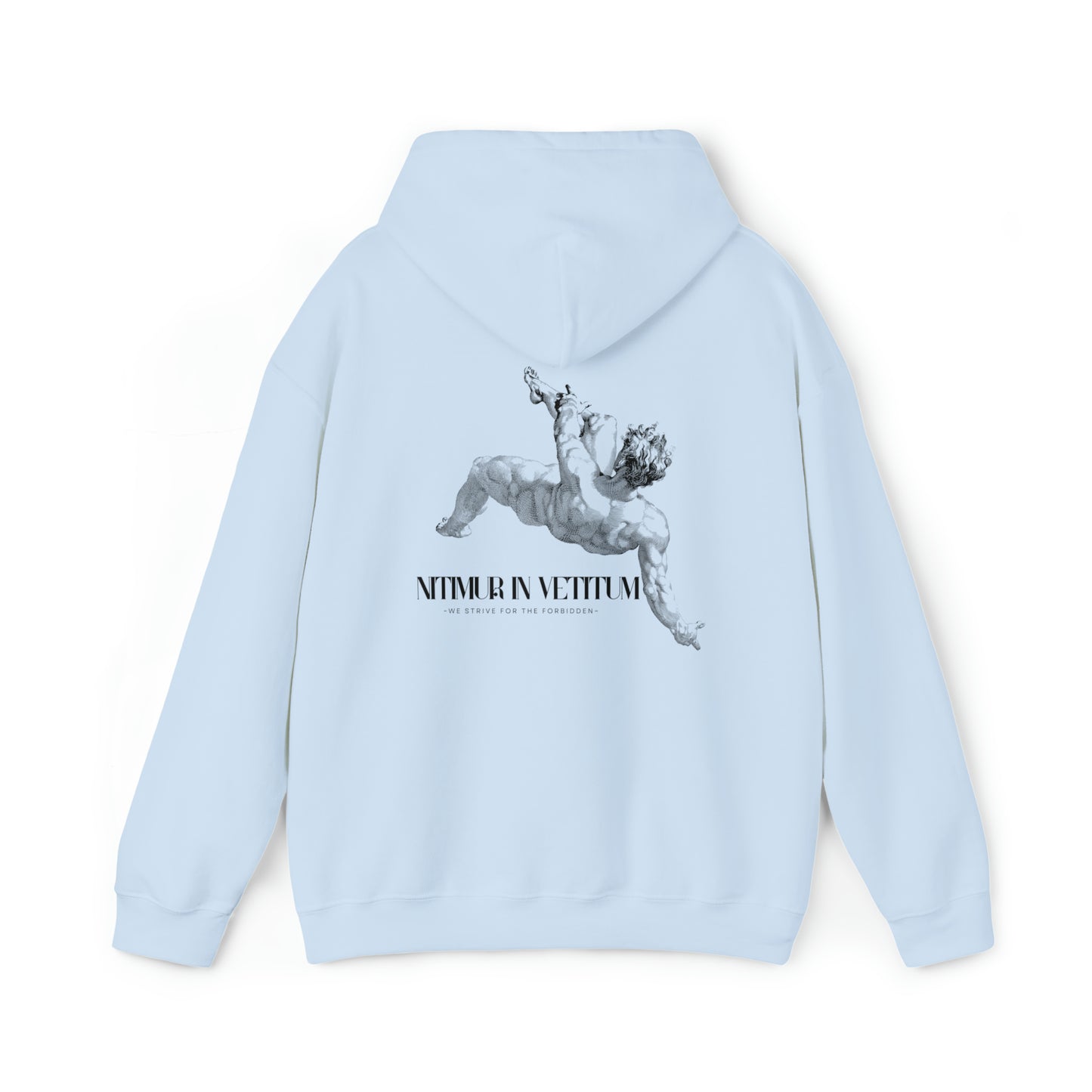 "Nitimur In Vetitum" Hooded Sweatshirt