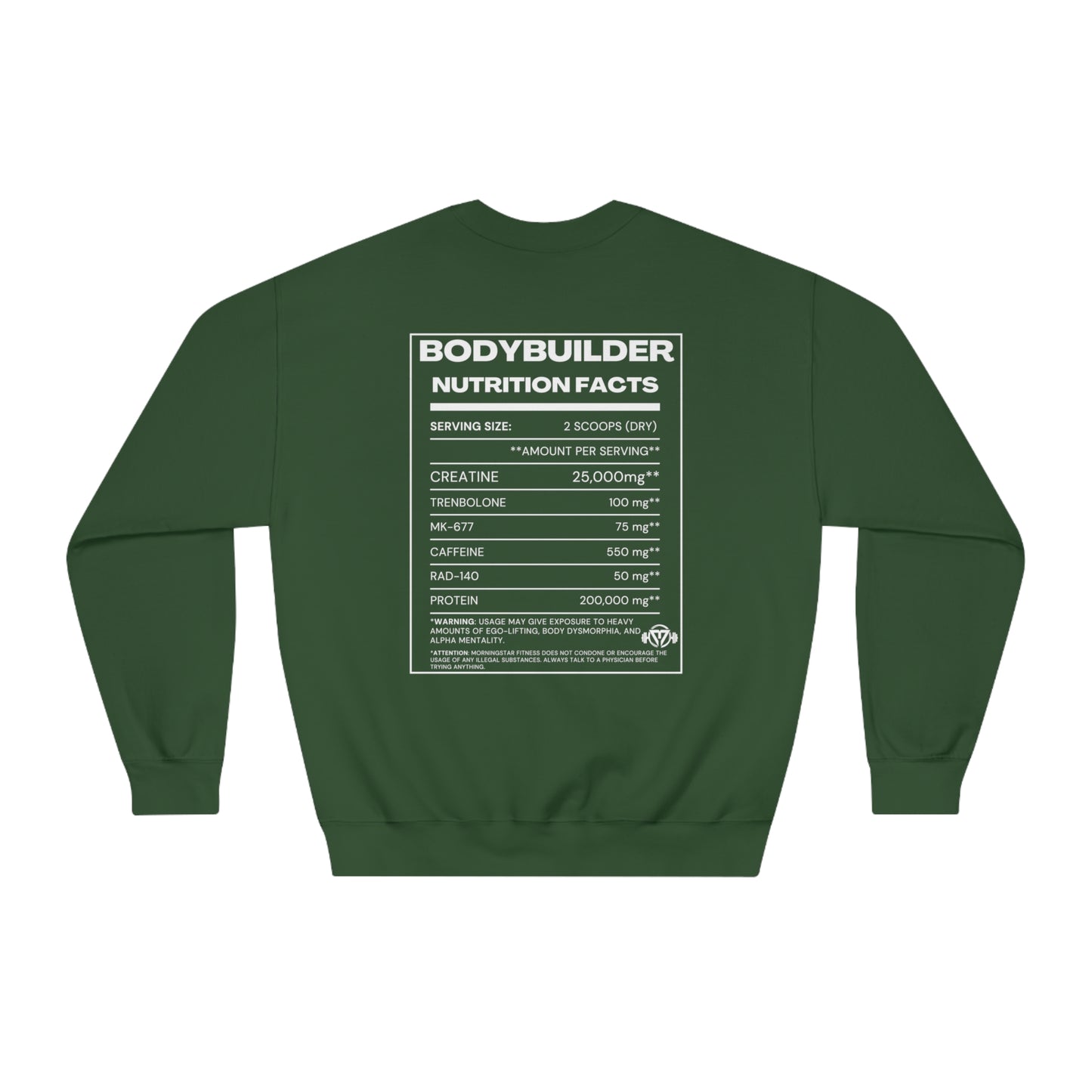 "Bodybuilder Nutrition" DryBlend Sweater