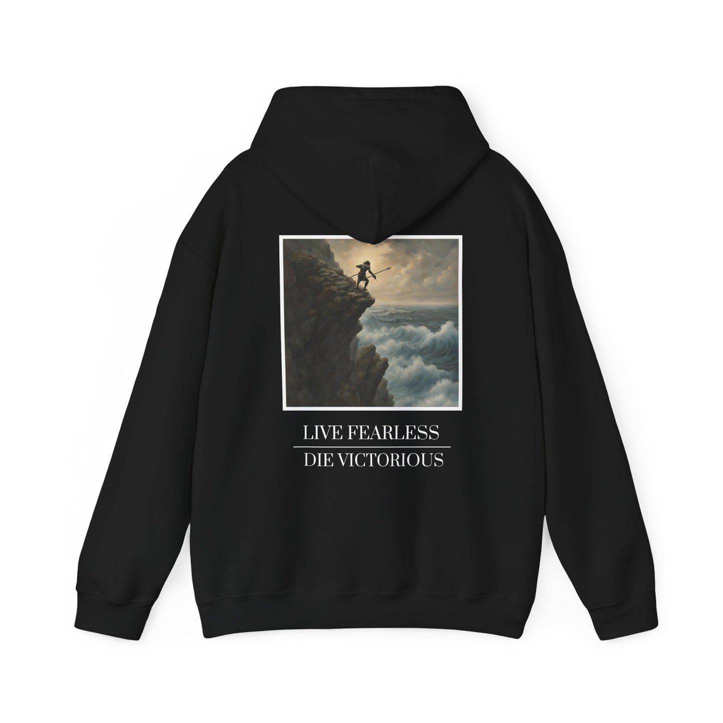 "Live Fearless" Hooded Sweatshirt